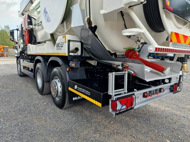 MAN WUKO KROLL ADR KOMBI DO CZYSZCZENIA KANAŁÓW WUKO asenizacyjny separator beczka odpady czyszczeni