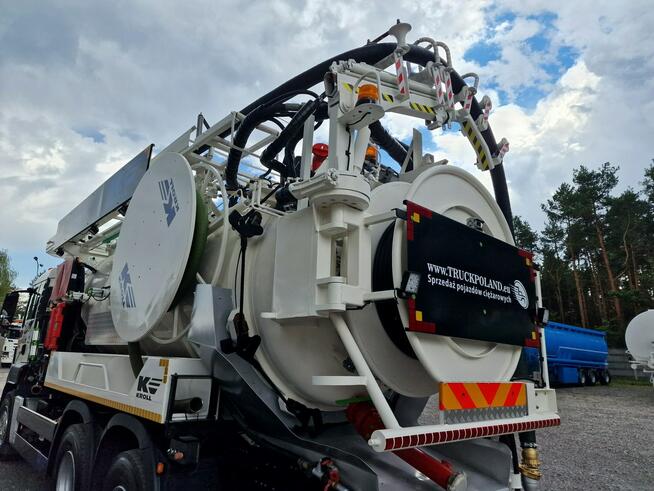 MAN WUKO KROLL ADR KOMBI DO CZYSZCZENIA KANAŁÓW WUKO asenizacyjny separator beczka odpady czyszczeni