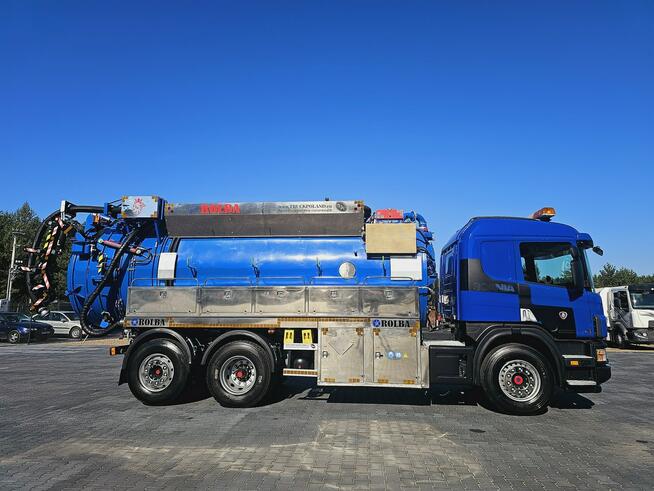 Scania WUKO ROLBA DO CZYSZCZENIA KANAŁÓW KOMBI WUKO asenizacyjny separator beczka odpady czyszczenie