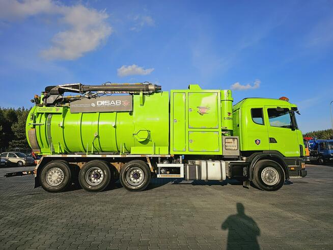 Scania Disab Centurion P210/8 Ładowarka próżniowa ssąco-nadmuchowa koparka ssąca substancje sypkie