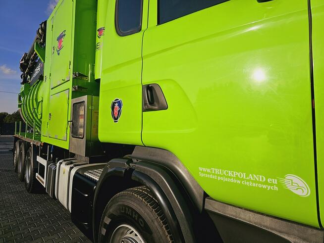 Scania Disab Centurion P210/8 Ładowarka próżniowa ssąco-nadmuchowa koparka ssąca substancje sypkie