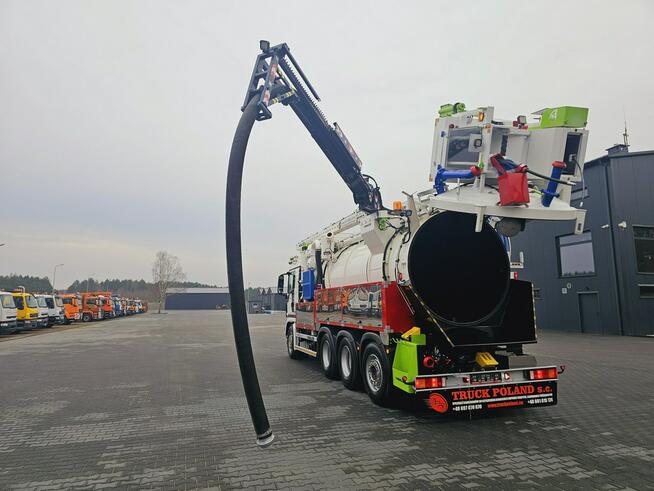 MAN WUKO MULLER KOMBI CANALMASTER DO CZYSZCZENIA KANAŁÓW WUKO asenizacyjny separator beczka odpady c