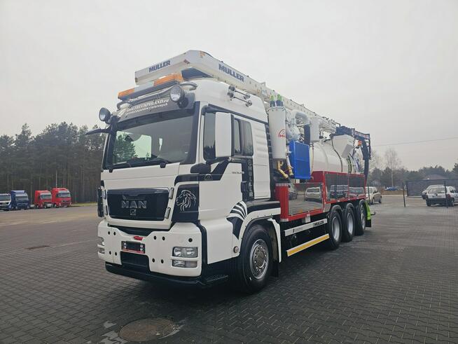 MAN WUKO MULLER KOMBI CANALMASTER DO CZYSZCZENIA KANAŁÓW WUKO asenizacyjny separator beczka odpady c