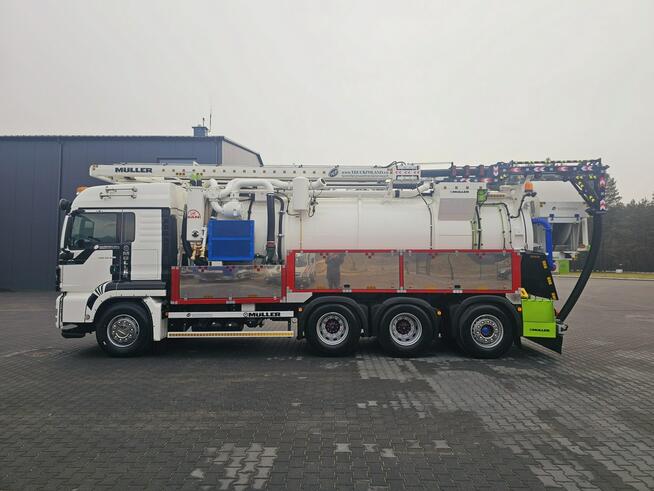 MAN WUKO MULLER KOMBI CANALMASTER DO CZYSZCZENIA KANAŁÓW WUKO asenizacyjny separator beczka odpady c