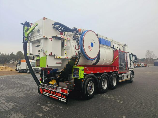 MAN WUKO MULLER KOMBI CANALMASTER DO CZYSZCZENIA KANAŁÓW WUKO asenizacyjny separator beczka odpady c