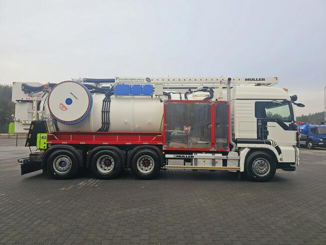 MAN WUKO MULLER KOMBI CANALMASTER DO CZYSZCZENIA KANAŁÓW WUKO asenizacyjny separator beczka odpady c