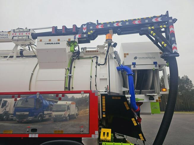 MAN WUKO MULLER KOMBI CANALMASTER DO CZYSZCZENIA KANAŁÓW WUKO asenizacyjny separator beczka odpady c