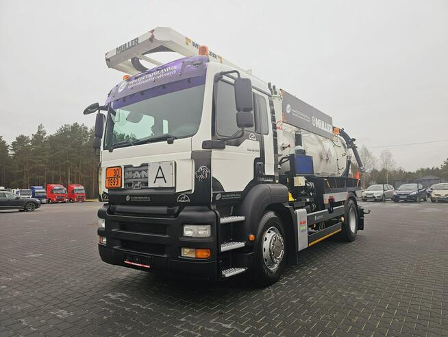 MAN ADR WUKO MULLER KOMBI CANALMASTER DO CZYSZCZENIA KANAŁÓW ADR ważny asenizacyjny separator beczka