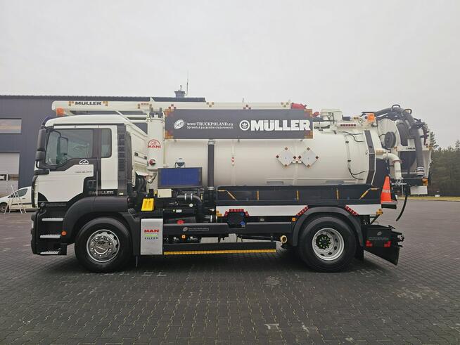 MAN ADR WUKO MULLER KOMBI CANALMASTER DO CZYSZCZENIA KANAŁÓW ADR ważny asenizacyjny separator beczka