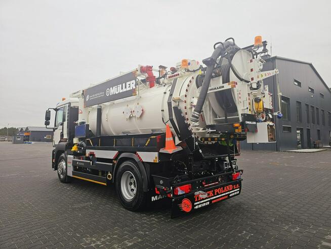 MAN ADR WUKO MULLER KOMBI CANALMASTER DO CZYSZCZENIA KANAŁÓW ADR ważny asenizacyjny separator beczka
