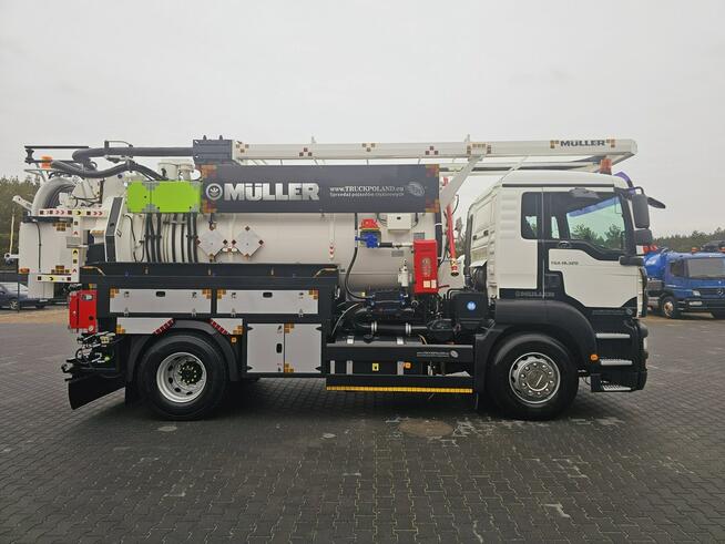 MAN ADR WUKO MULLER KOMBI CANALMASTER DO CZYSZCZENIA KANAŁÓW ADR ważny asenizacyjny separator beczka