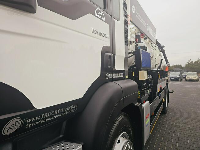 MAN ADR WUKO MULLER KOMBI CANALMASTER DO CZYSZCZENIA KANAŁÓW ADR ważny asenizacyjny separator beczka