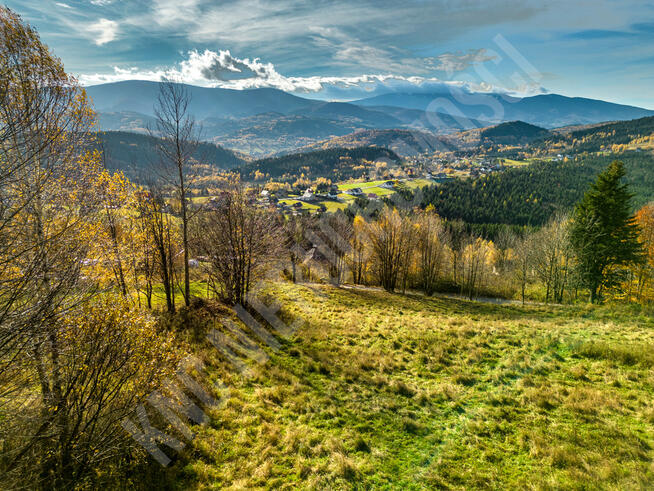Działki z pięknym widokiem na Babią Górę