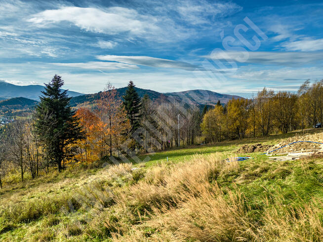 Działki z pięknym widokiem na Babią Górę