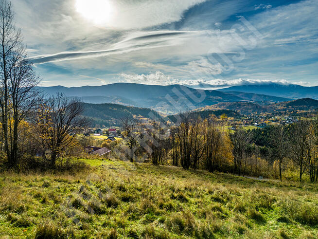 Działki z pięknym widokiem na Babią Górę