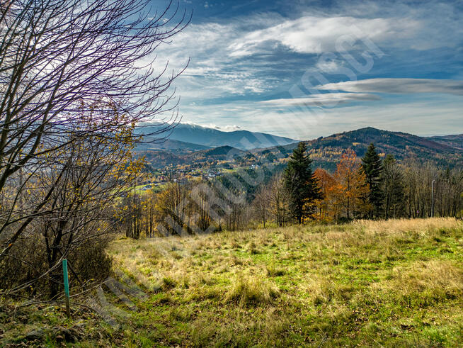 Działki z pięknym widokiem na Babią Górę