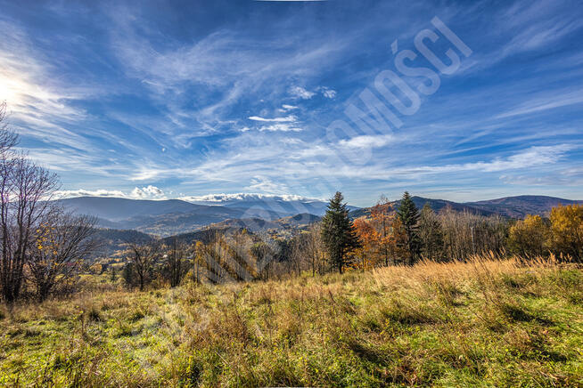 Działki z pięknym widokiem na Babią Górę
