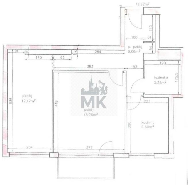 Mieszkanie Kraków Kraków-Podgórze, Podgórze, Janowa Wola
