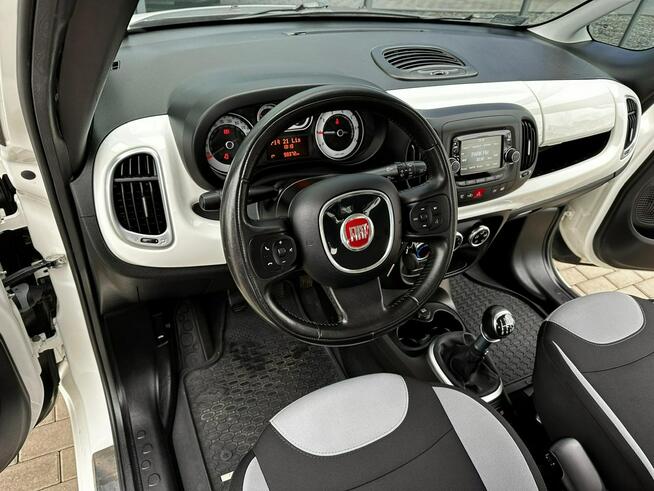 Fiat 500L 2kpl.kół 1Ręka SalonPL Bluetooth Klima Serwis Alu GWARANCJA Bezwypadek