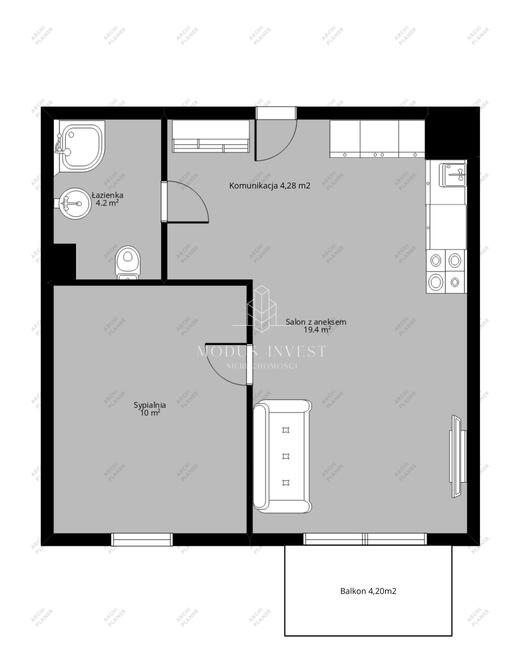 Atrakcyjne 2-pokojowe mieszkanie | Rumia Janowo | Nowa inwestycja