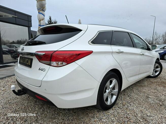 Hyundai i40 1.6i#Perła#Ledy#Climatr#Navi#Start Stop#Świeży Import#Serwis#Gwarancja