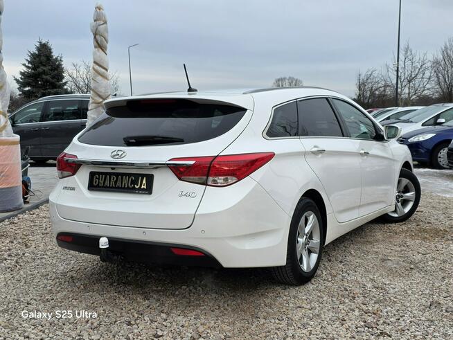 Hyundai i40 1.6i#Perła#Ledy#Climatr#Navi#Start Stop#Świeży Import#Serwis#Gwarancja