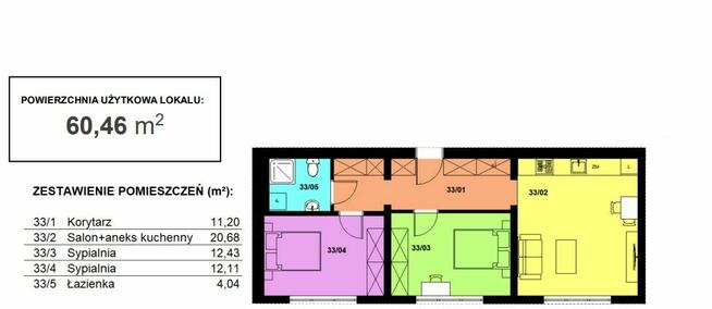 Mieszkanie do wynajęcia- Osiedle Parkowe- Pustków Osiedle