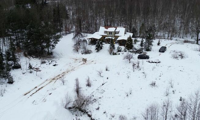 Klimatyczny dom z działką nad jeziorem Marąg