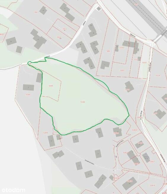 Działka budowlana RZĄSKA ul. Jodłowa 10568m2 - SPRZEDAM