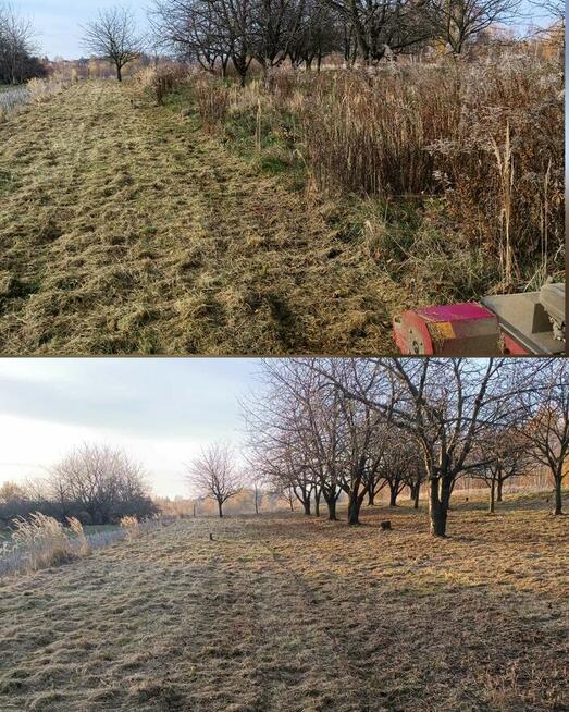 Koszenie trawy nieużytków, bijakowa, karczowanie, usługi ogr