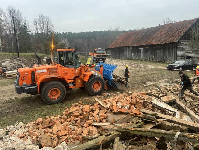 wyburzenia rozbiórki Olsztyn wywóz gruzu ziemi BDO