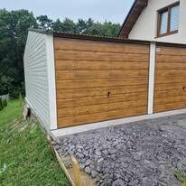 Garaż blaszany 6x5.80