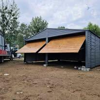 Garaż blaszany 6x5.80