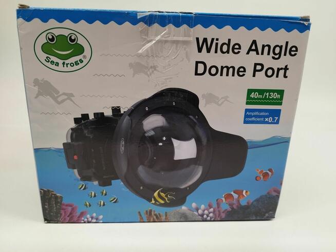 Port kopułkowy podwodny do aparatów Sony Canon Nikon