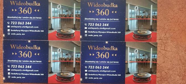Oferuje Wideobudka 360 Wynajem na weslea , imprezy ,urodziny