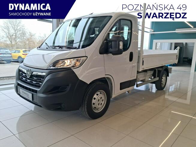 Opel Movano Wywrotka 2.2CDTI 140KM M6 2023 r., hak, 3-osobowy, klimatyzacja