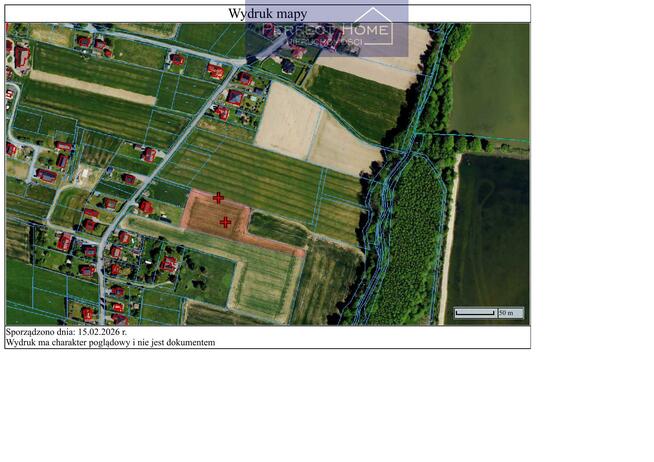 Działka Pierściec gm. Skoczów, Spacerowa