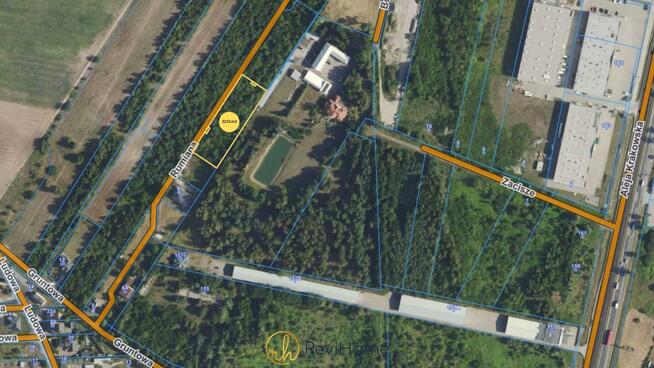 Działka budowlana Łazy gm. Lesznowola, Rumiana