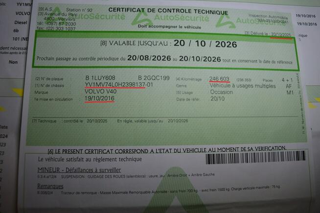 Volvo V40 2.0 D2 Automat Serwis Navi Bluetooth