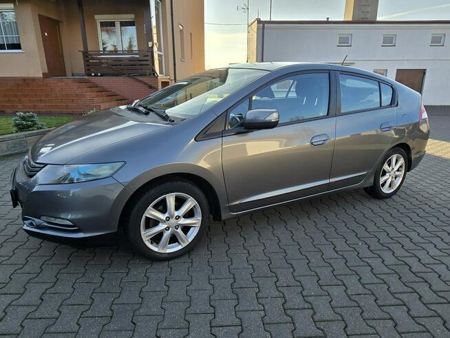 Honda Insight 1,3+Hybryda. Automat.Serwis.Podg.Fot.Tempomat.Halogeny.alu.Hak