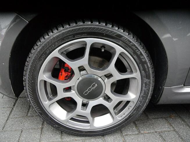 Fiat 500 1.4t Abarth Skóra Stan b.dobry bezwypadkowy z Niemiec Gwarancja 12mc