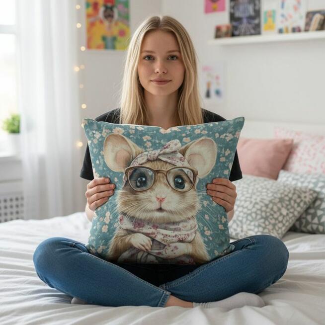 Poduszka Myszka Mała - Poduszka Dekoracyjna