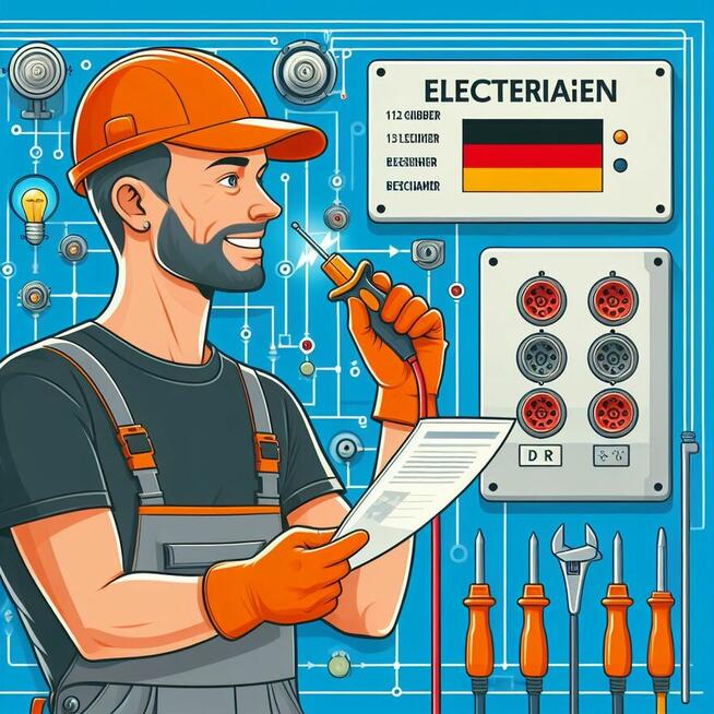 Elektromonter z podstawowym niemieckim (m/k) / Hamburg