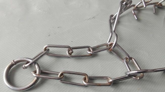 KOLCZATKA OBROŻA dla średniego dużego psa szer. 33mm Metal