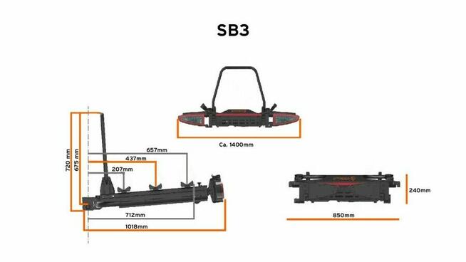 Platforma bazowa Spinder SB3 pod box BX1