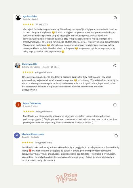 Animacje dla dzieci na urodziny wesele animatorka dla dzieci