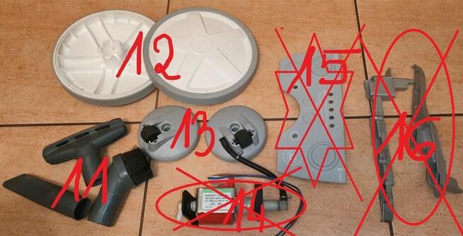 Zelmer AQUAWELT PLUS TYP;VC 7920.OST- tylko na części!