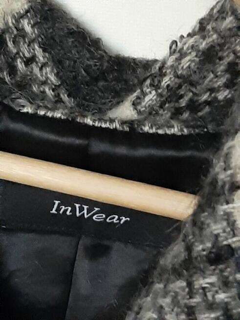 Płaszcz wełniany In Wear - wool lana, moher