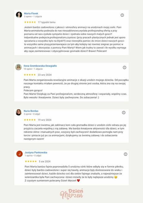 Animacje dla dzieci na urodziny wesele animatorka dla dzieci