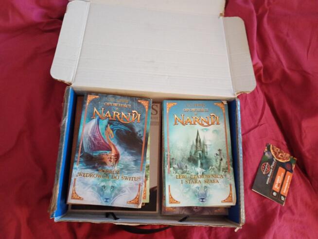 Zestaw Opowieści z Narnii+Biografia + Przewodnik